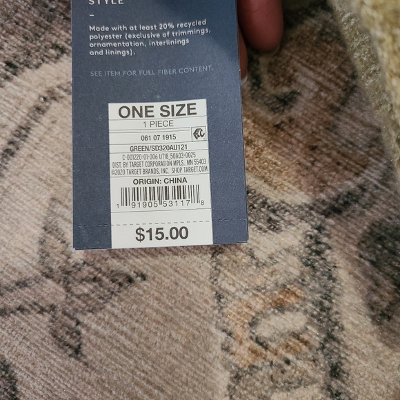 Women's Striped Knit Snood Scarf - Univeral Thread - Picture 4 of 4